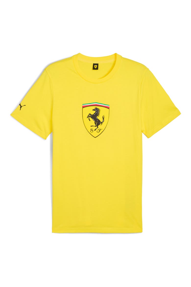 x Ferrari Sportswear Cotton Graphic T-Shirt, Alternate, color, SPEED YELLOW