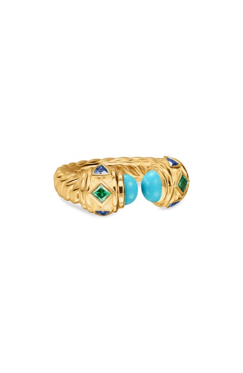 Renaissance Color Ring in 18K Yellow Gold