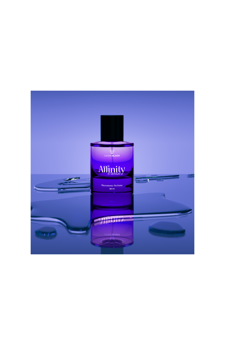 Lovery Affinity At Midnight Pheromone Perfume, Alternate, color, Clear / Dark Purple