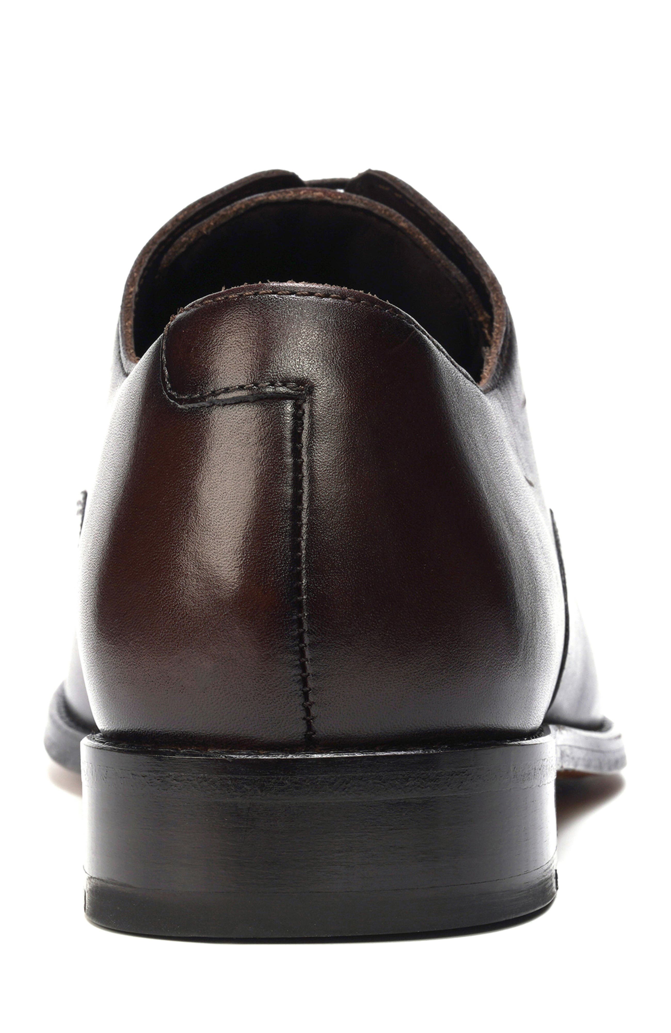 Anthony Veer Bill Cap-Toe Oxford, Alternate, color, Chocolate Brown Burnished
