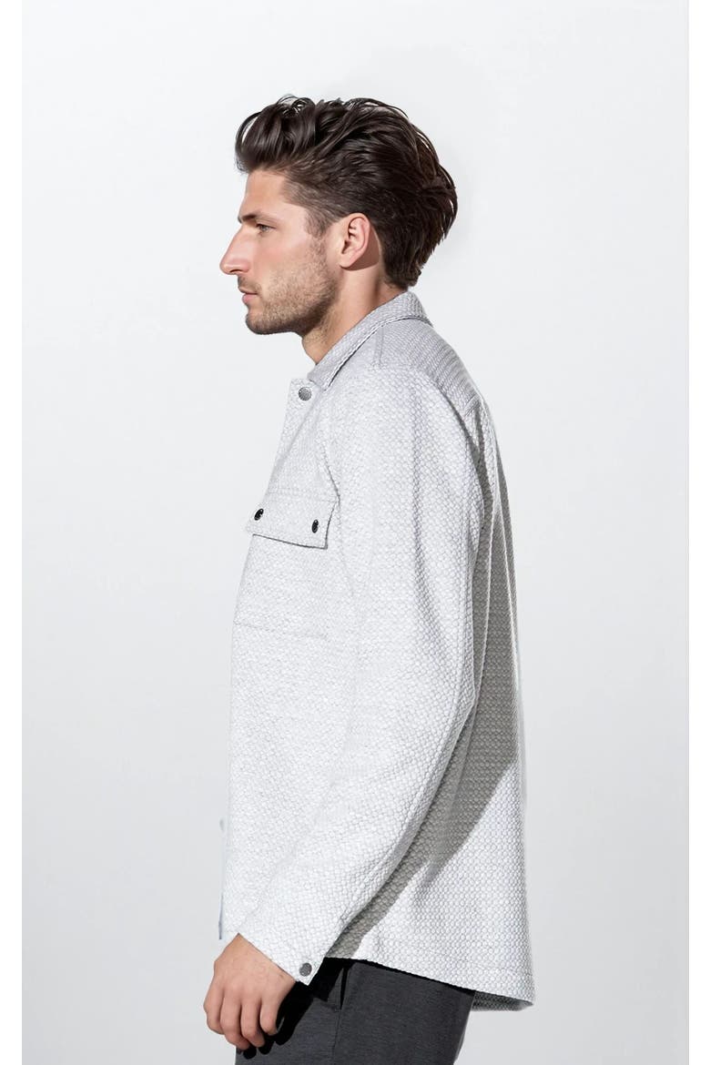 Quilted Arcadia Jacket, Alternate, color, Light Grey