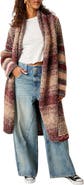Free People Found My BFF Stripe Longline Cardigan