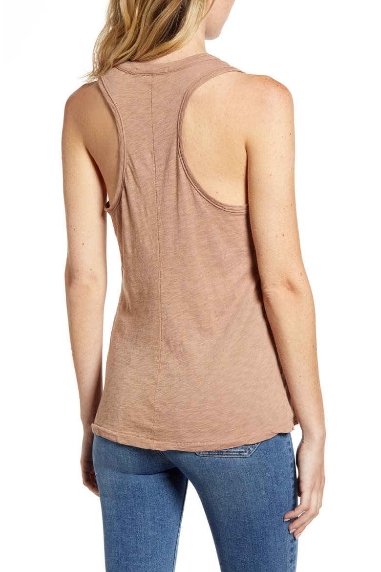 Racerback Tank, Alternate, color, COCOA
