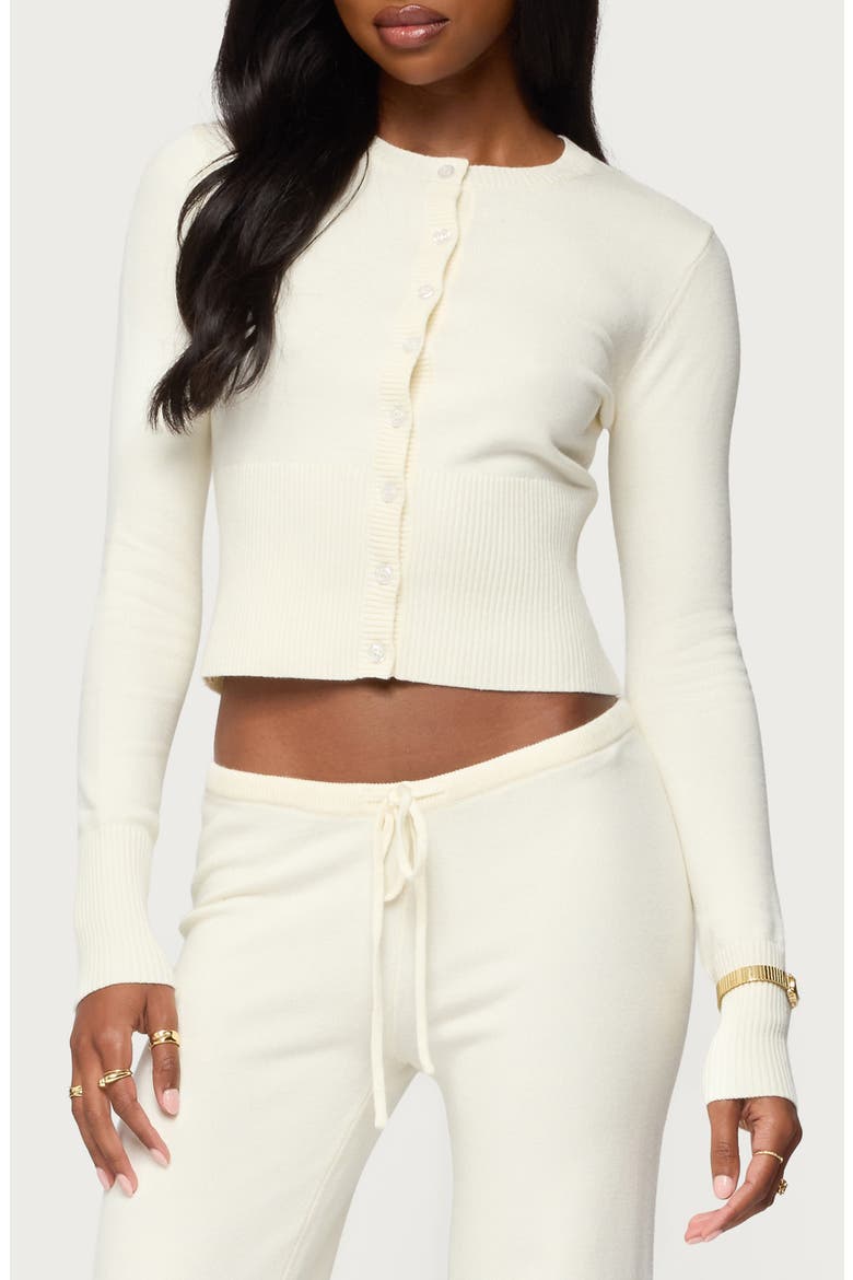 Montanna Rib Cardigan, Main, color, CREAM
