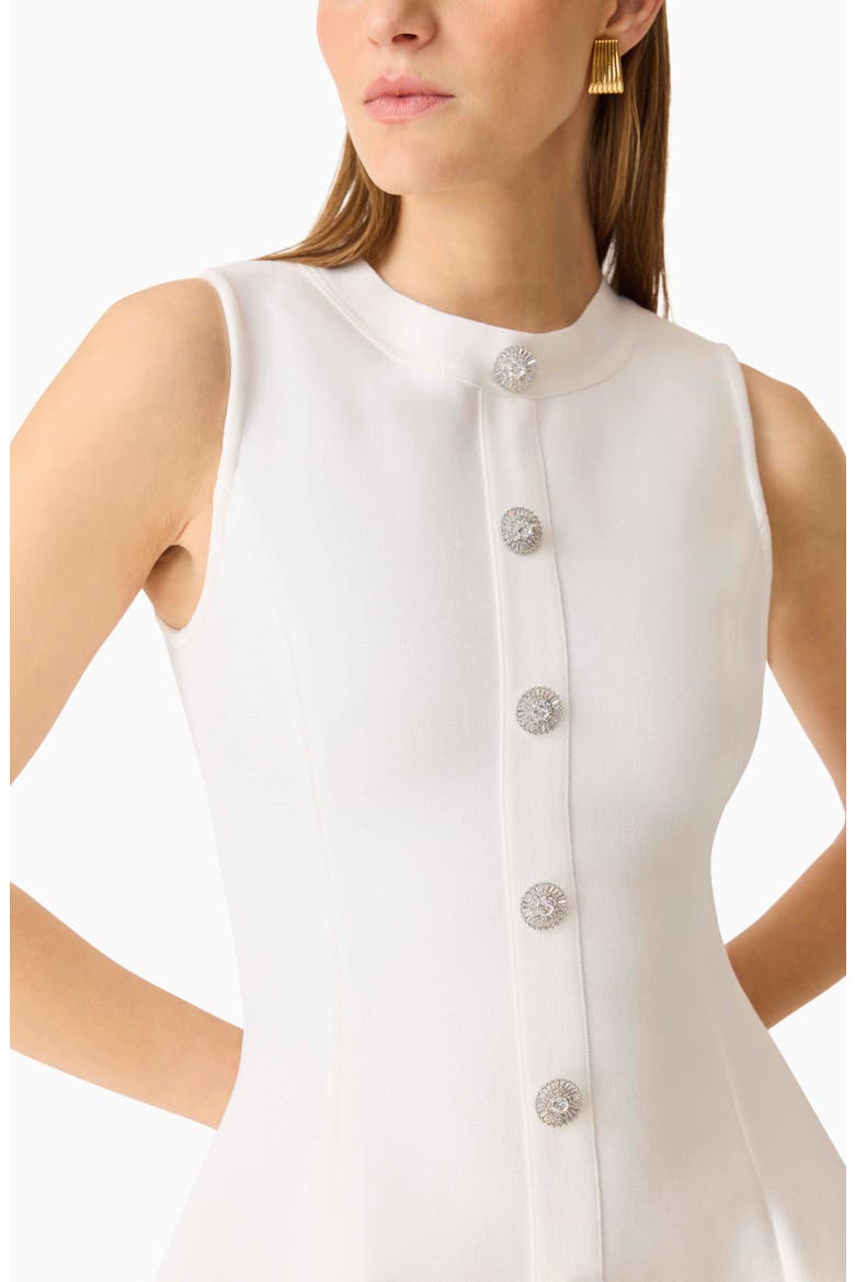 Opline Tulip Minidress, Alternate, color, WHITE