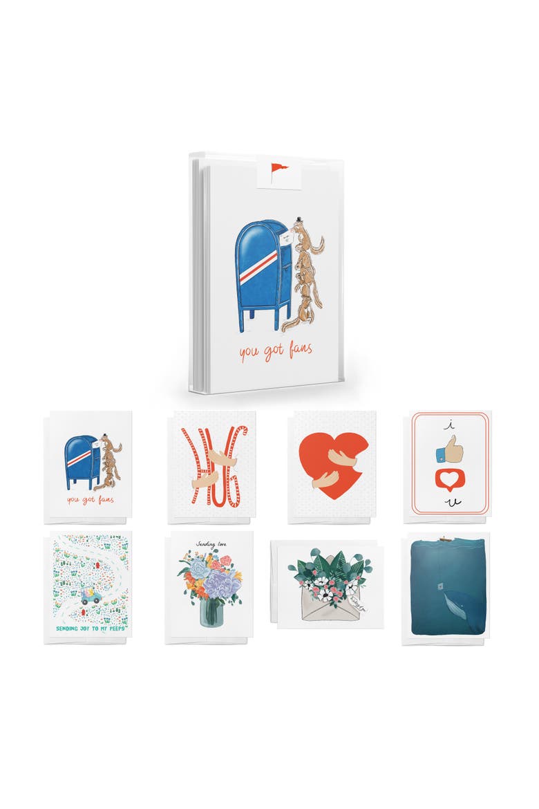 Pen Pals Greeting Card Pack Assorted Set, Main, color, Multi-Pack