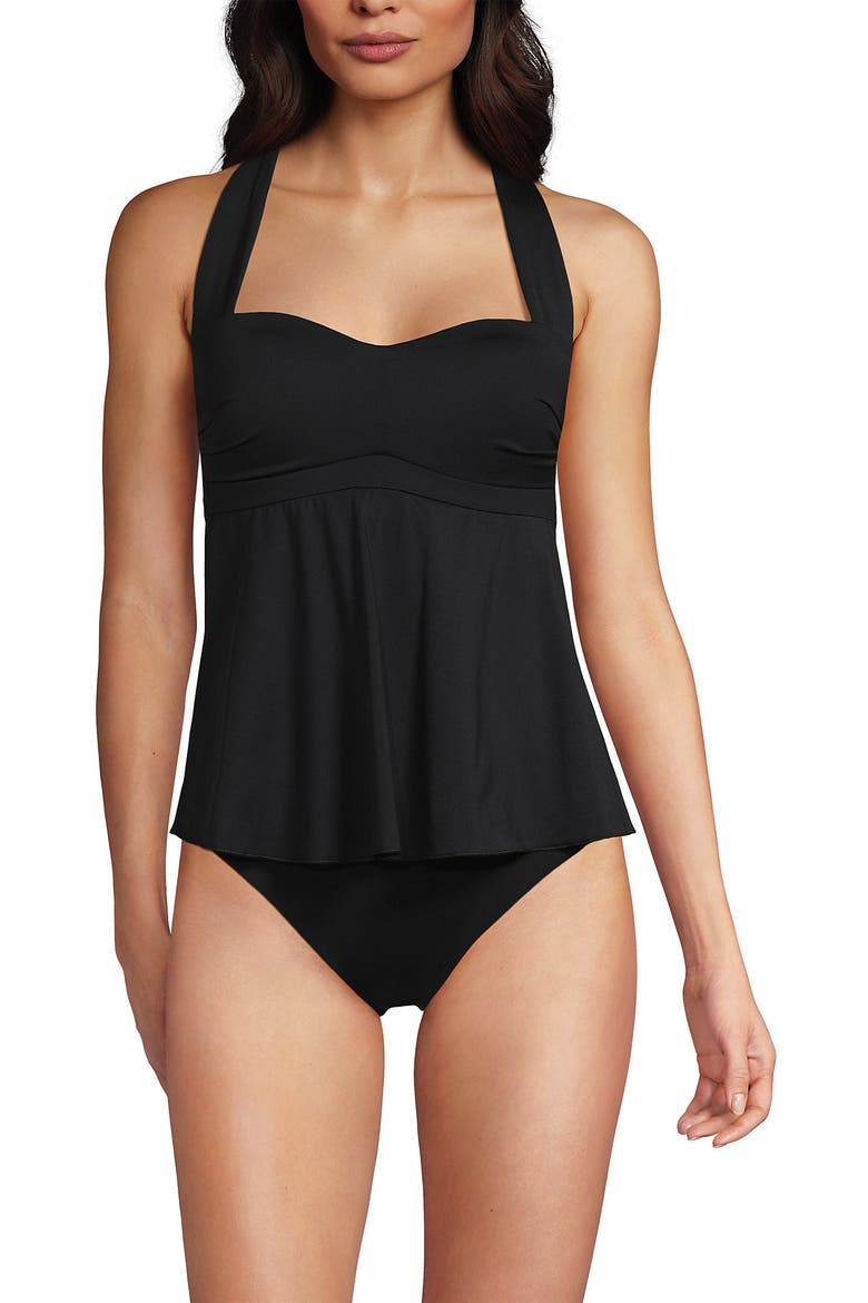 Sweetheart Fauxkini One Piece, Main, color, Black