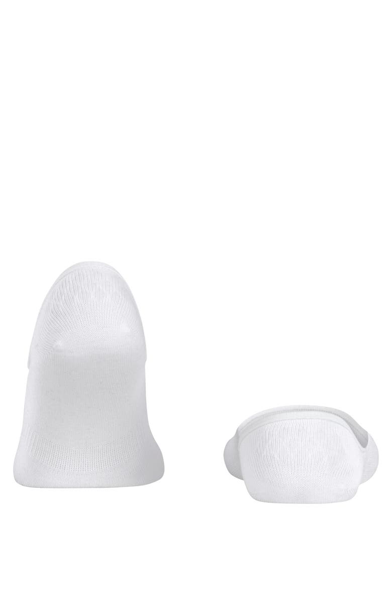 Step Cotton High Cut No Show Socks, Alternate, color, White
