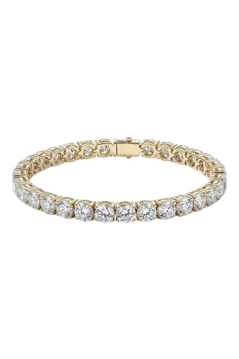 Men's Thick Essential Tennis Bracelet, Main, color, GOLD