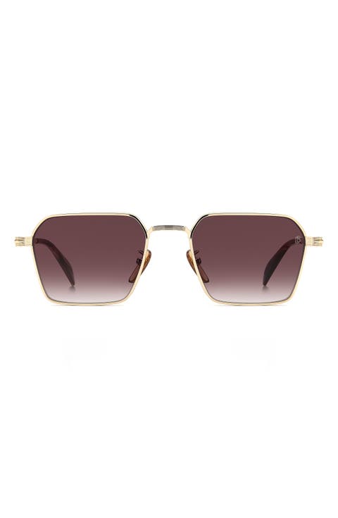 DB 1245/S 53mm Rectangular Sunglasses