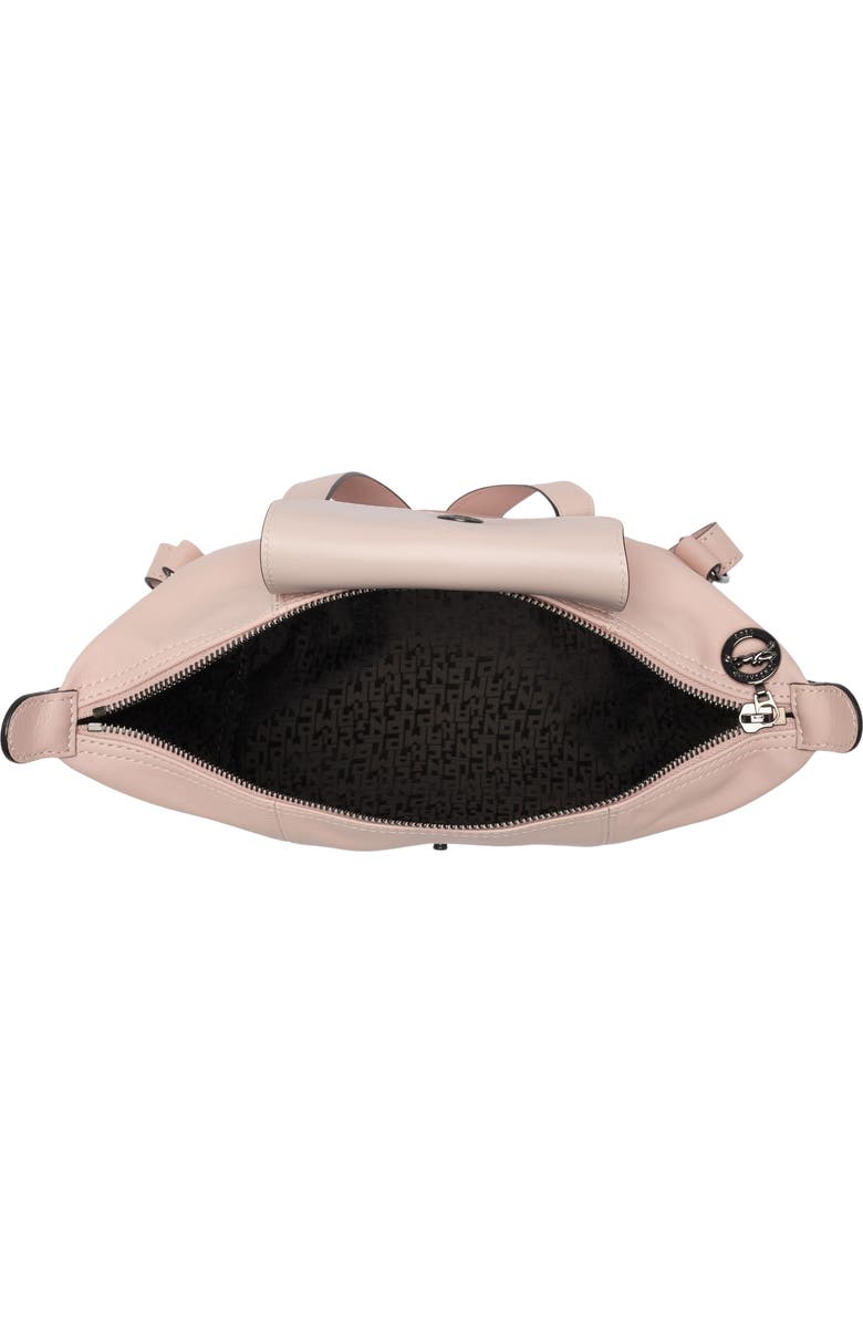 Longchamp Le Pliage Cuir Leather Top Handle Bag, Alternate, color,