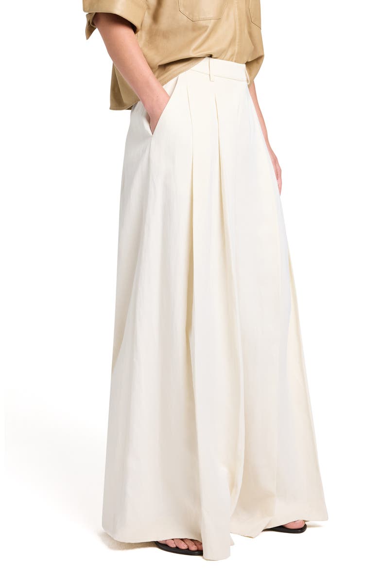 Crosby Wide Leg Pants, Alternate, color, BONE