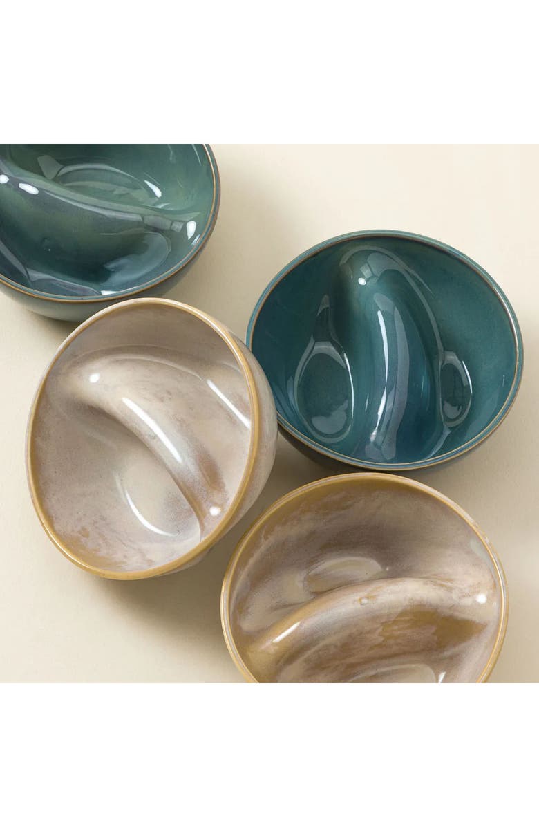 Uncommon Goods The Perfect Bite Bowl, Alternate, color, Blue