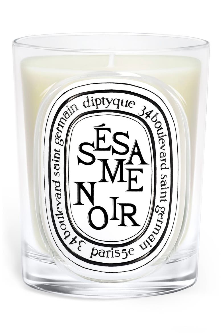 Sésame Noir (Black Sesame) Classic Candle, Main, color, NO COLOR