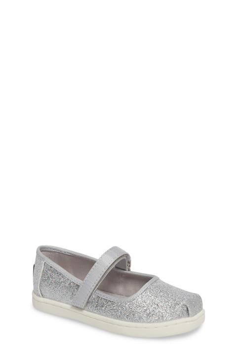 Kids' Glitter Mary Jane Flat (Baby, Walker & Toddler)