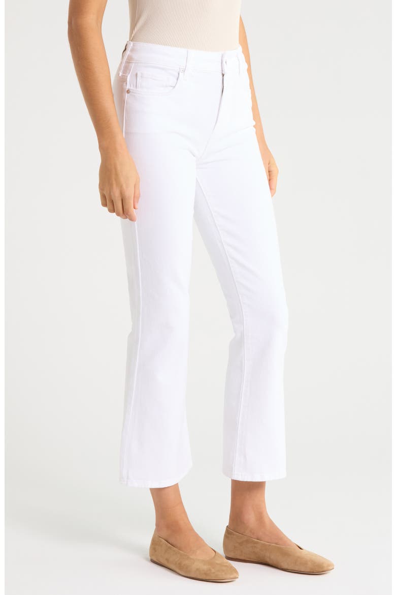 Mason Cropped Bootcut Jeans, Alternate, color, RADIANT WHITE