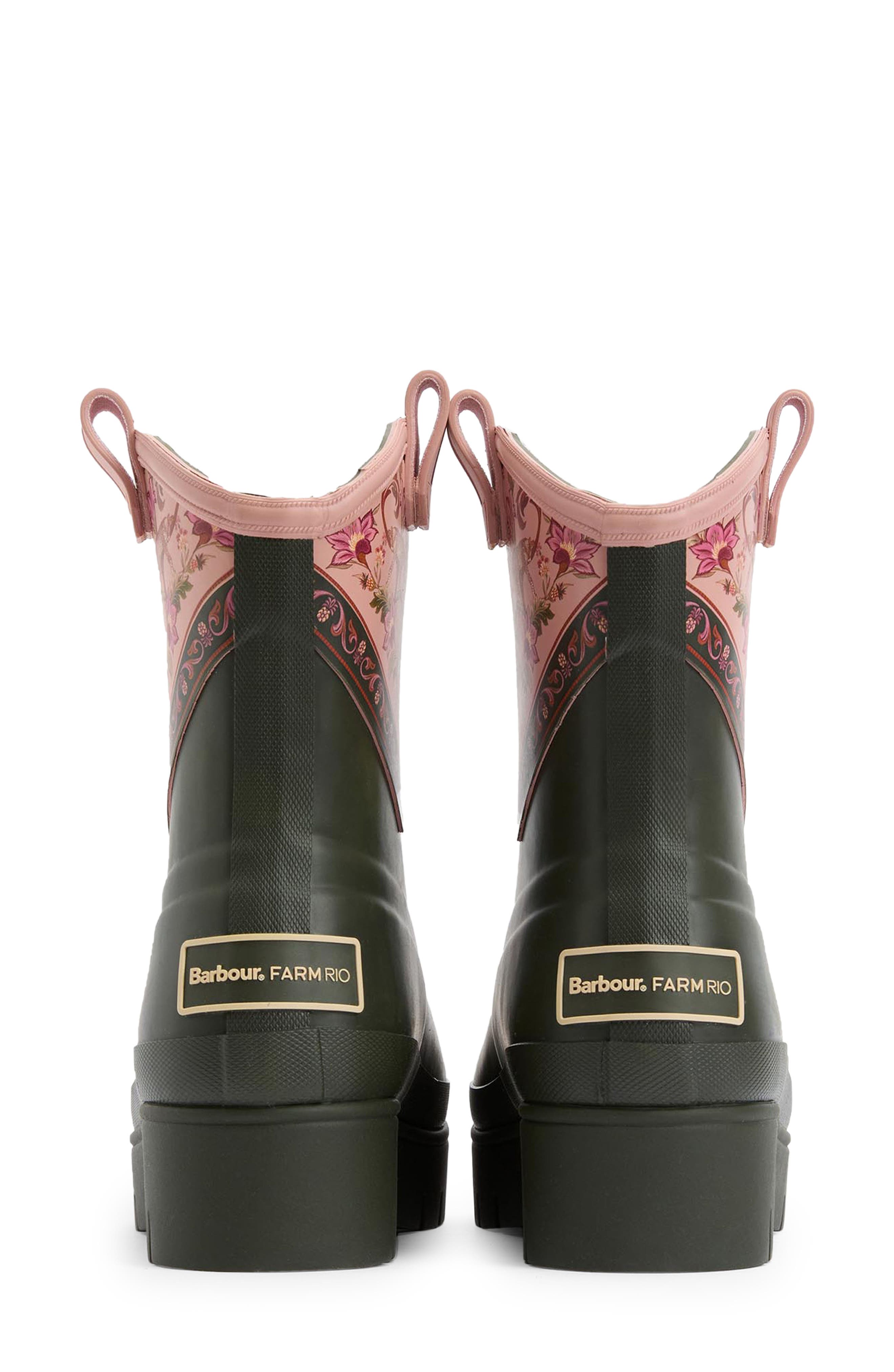 Barbour Thais Short Wellington Boot, Alternate, color, 