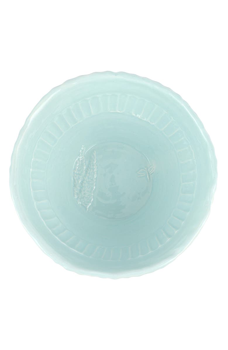 VIETRI Pietri Fiori Aqua Serving Bowl, Main, color, Blue