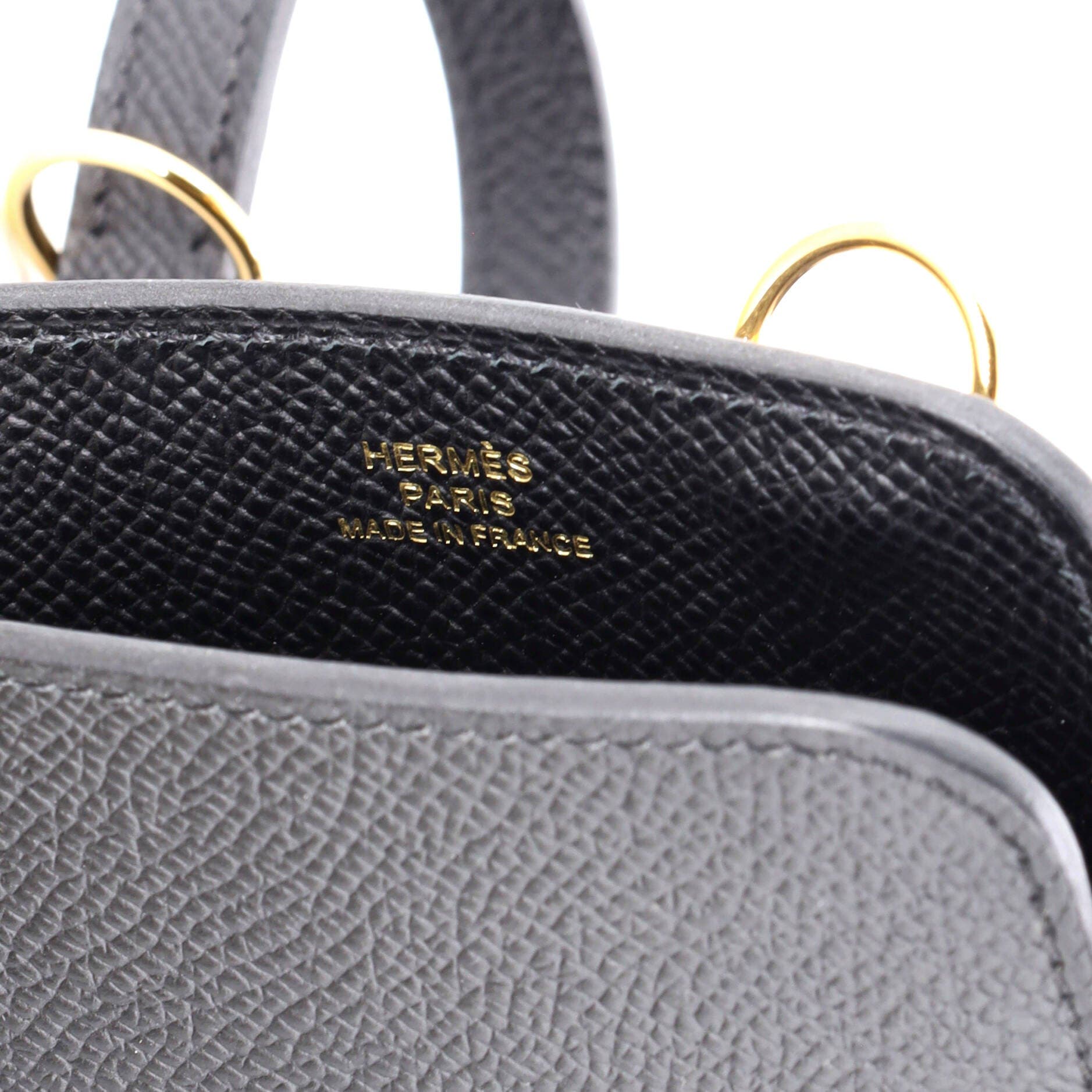 Pre-Owned Hermes Hermesway Phone Case Crossbody Bag Epsom, Alternate, color, Noir