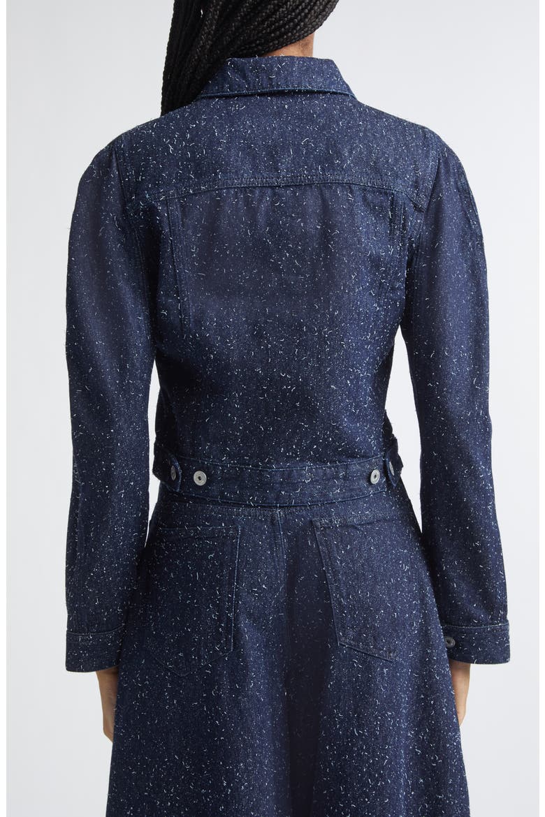 The Ovalo de Nîmes Denim Jacket, Alternate, color, NAVY