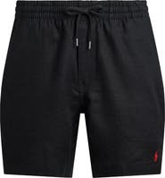 Polo Ralph Lauren Polo Prepster 6-Inch Drawstring Linen Shorts