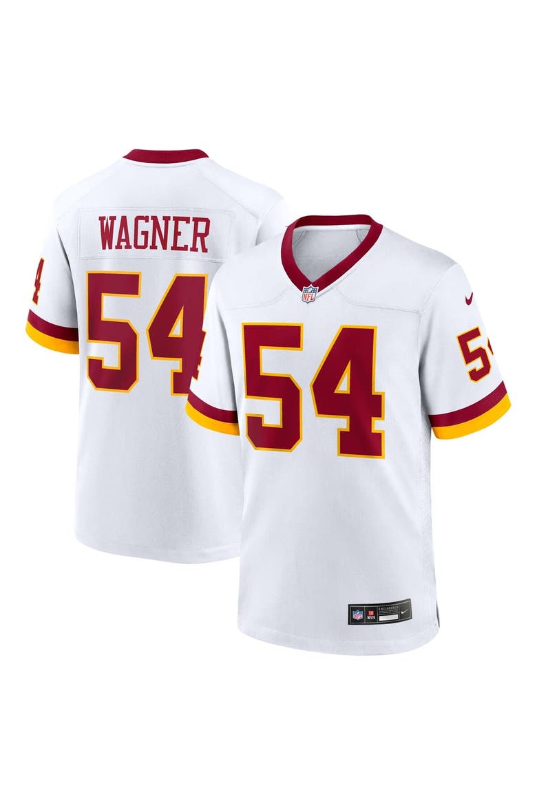 Men's Nike Bobby Wagner White Washington Commanders Game Super Bowl Era Jersey, Main, color, White