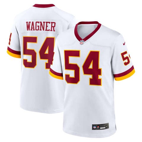 Men's Nike Bobby Wagner White Washington Commanders Game Super Bowl Era Jersey