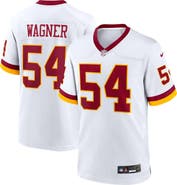 Nike Men's Nike Bobby Wagner White Washington Commanders Game Super Bowl Era Jersey