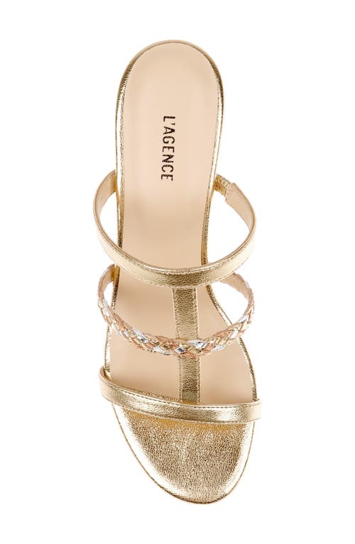 L AGENCE L'AGENCE HEROMIN SLIDE SANDAL