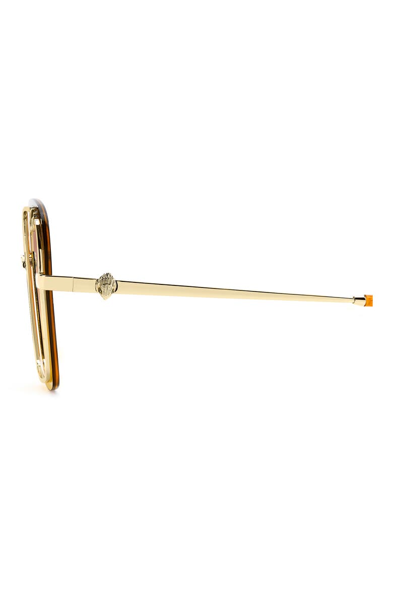 61mm Square Sunglasses, Alternate, color, GOLD/ PLUM SF
