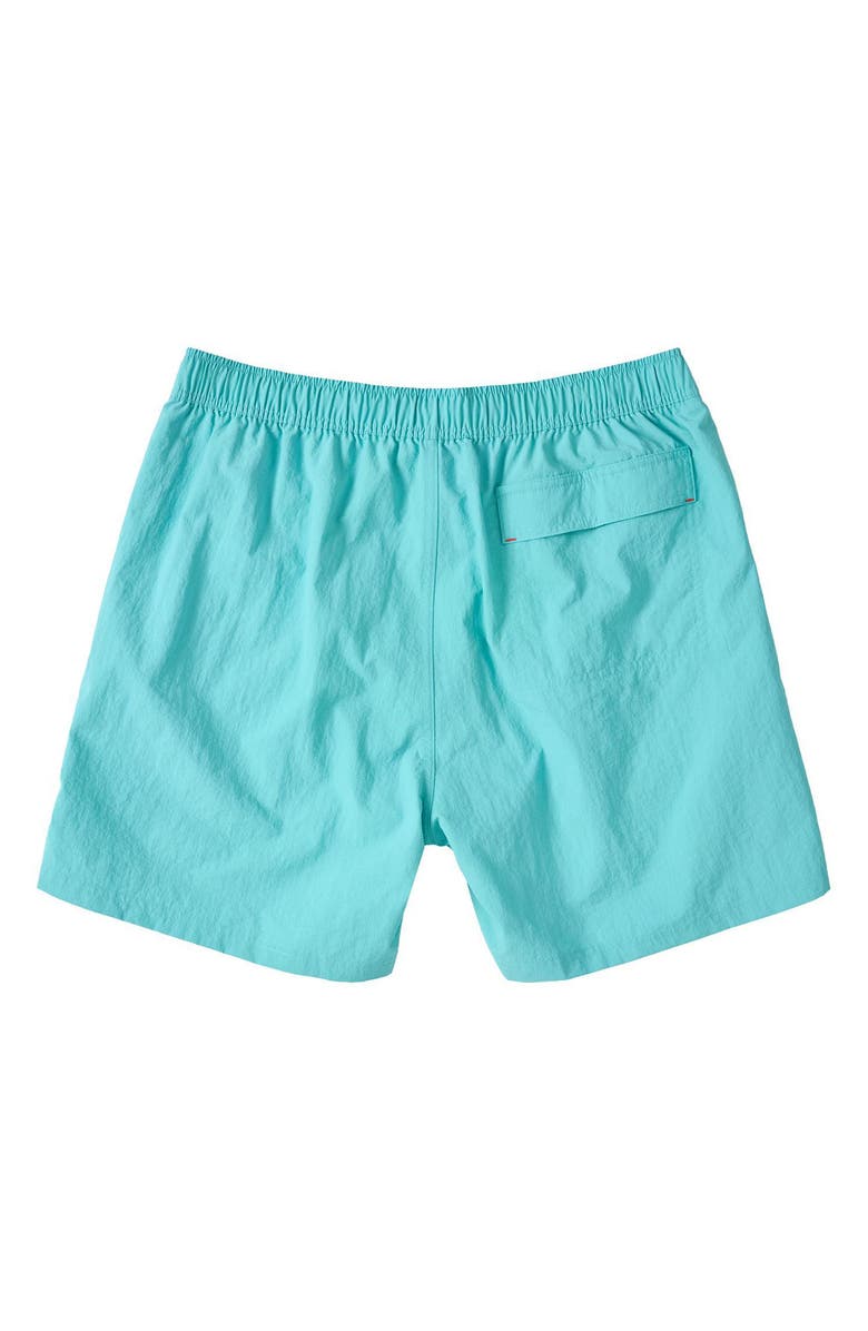 SAXX Go Coastal 5-Inch Volley Swim Trunks, Alternate, color, Turquoise