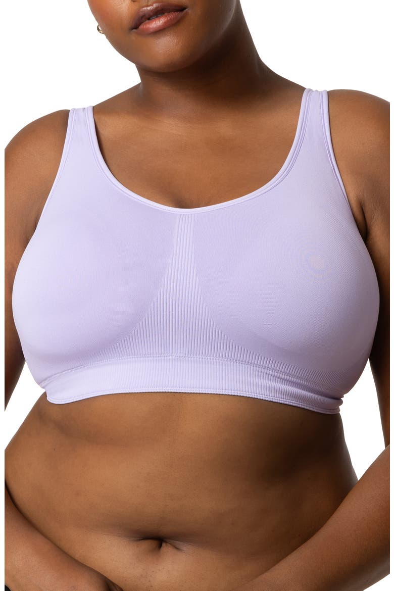 Smooth Seamless Wireless Sports Bra, Main, color, LAVENDER MIST