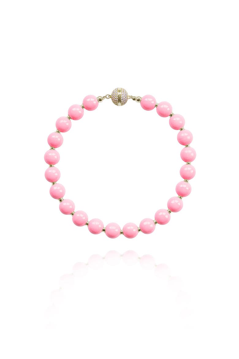 Siena Petite Necklace, Main, color, Taffy
