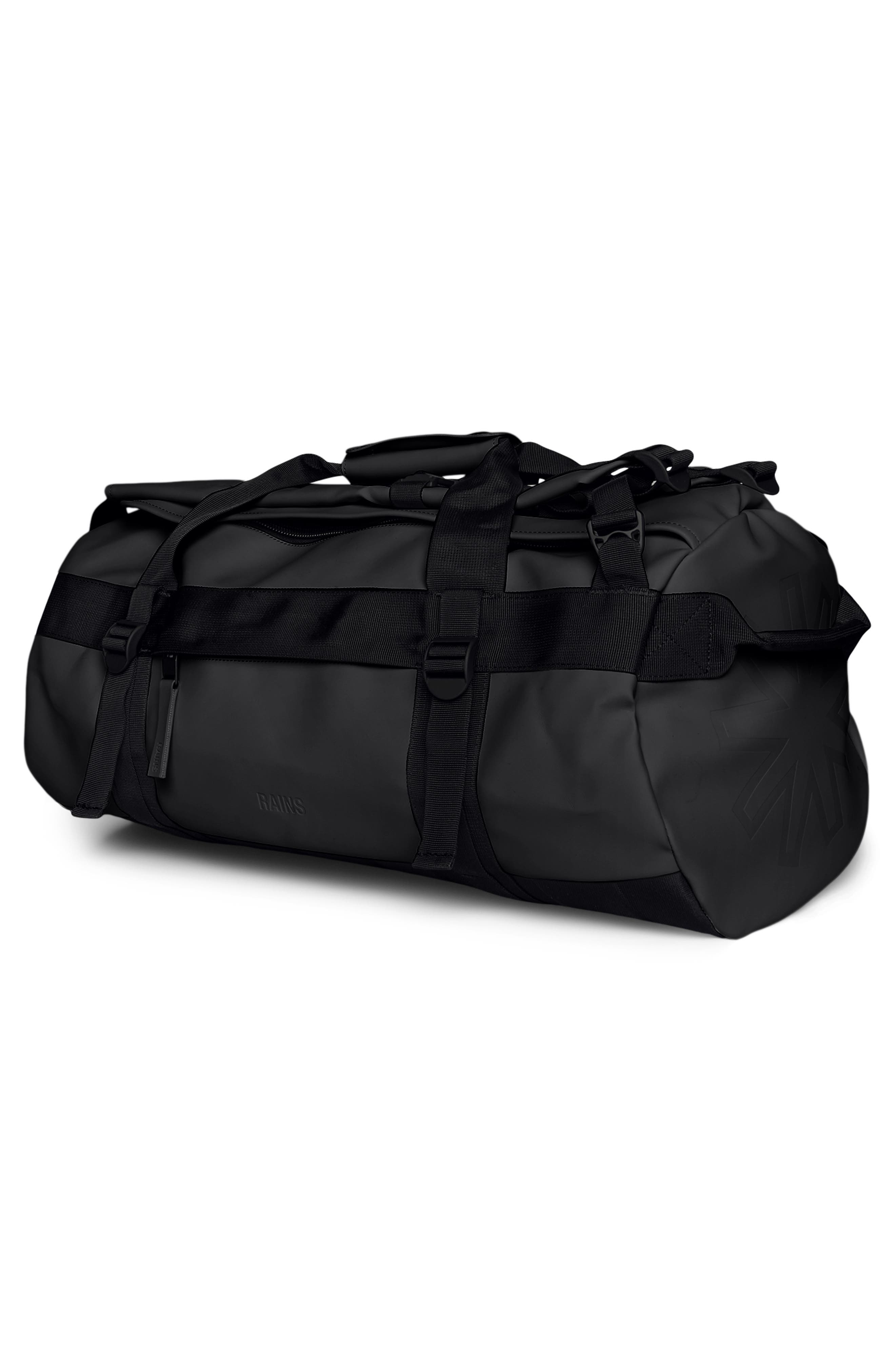Rains Small Texel Waterproof Duffle Backpack, Alternate, color, 