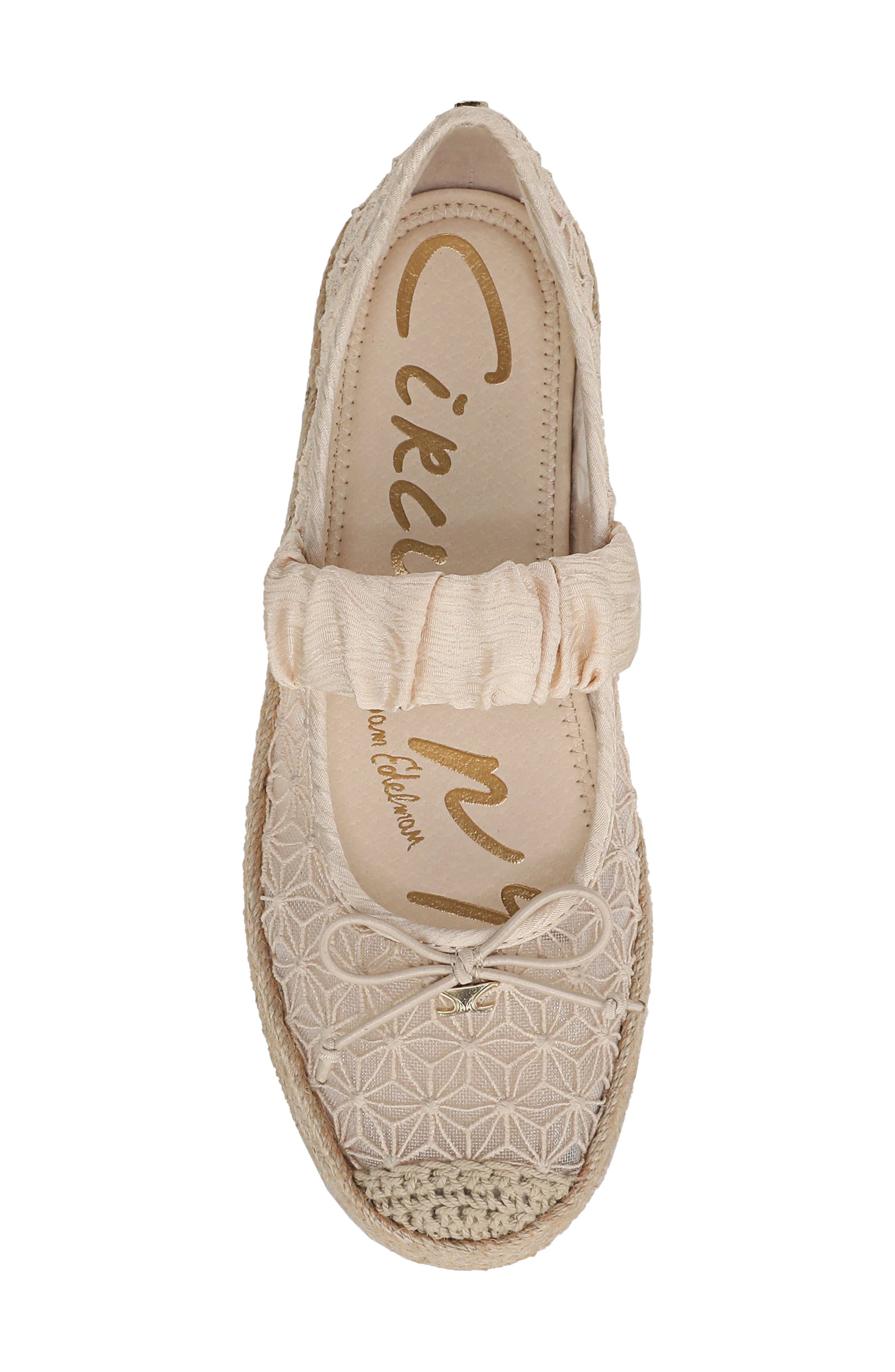 Circus NY by Sam Edelman Lillie Mesh Platform Espadrille, Alternate, color, Vanilla Bean