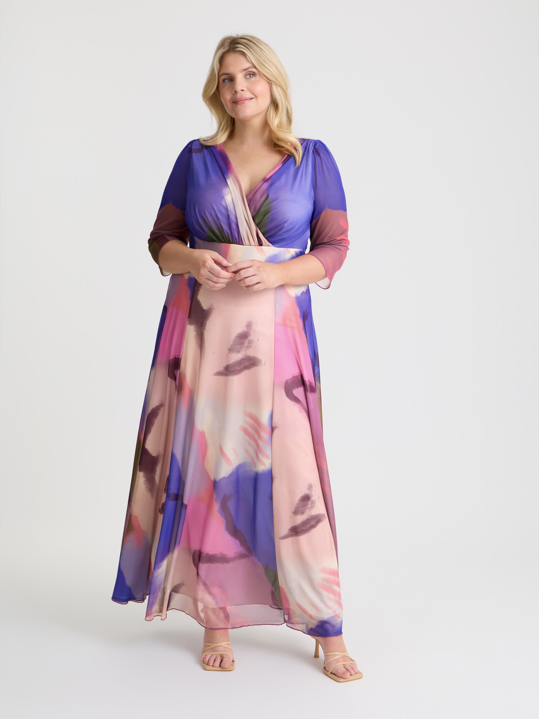 selected Aqua Blue Peach