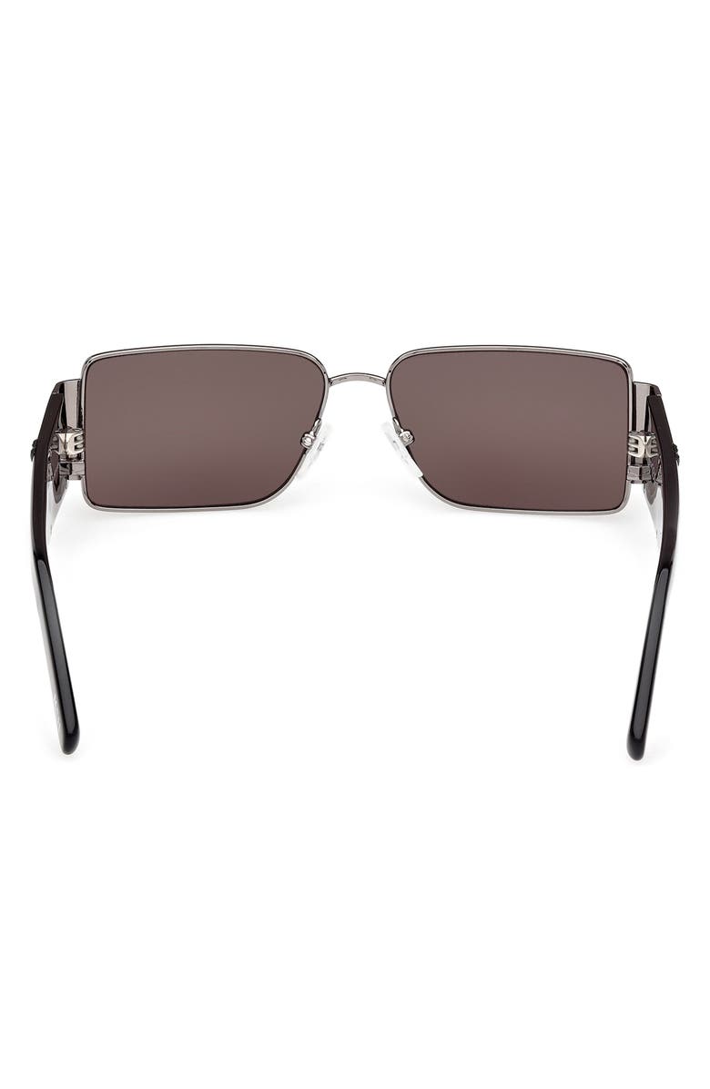 MCM 55mm Rectangular Sunglasses, Alternate, color, 