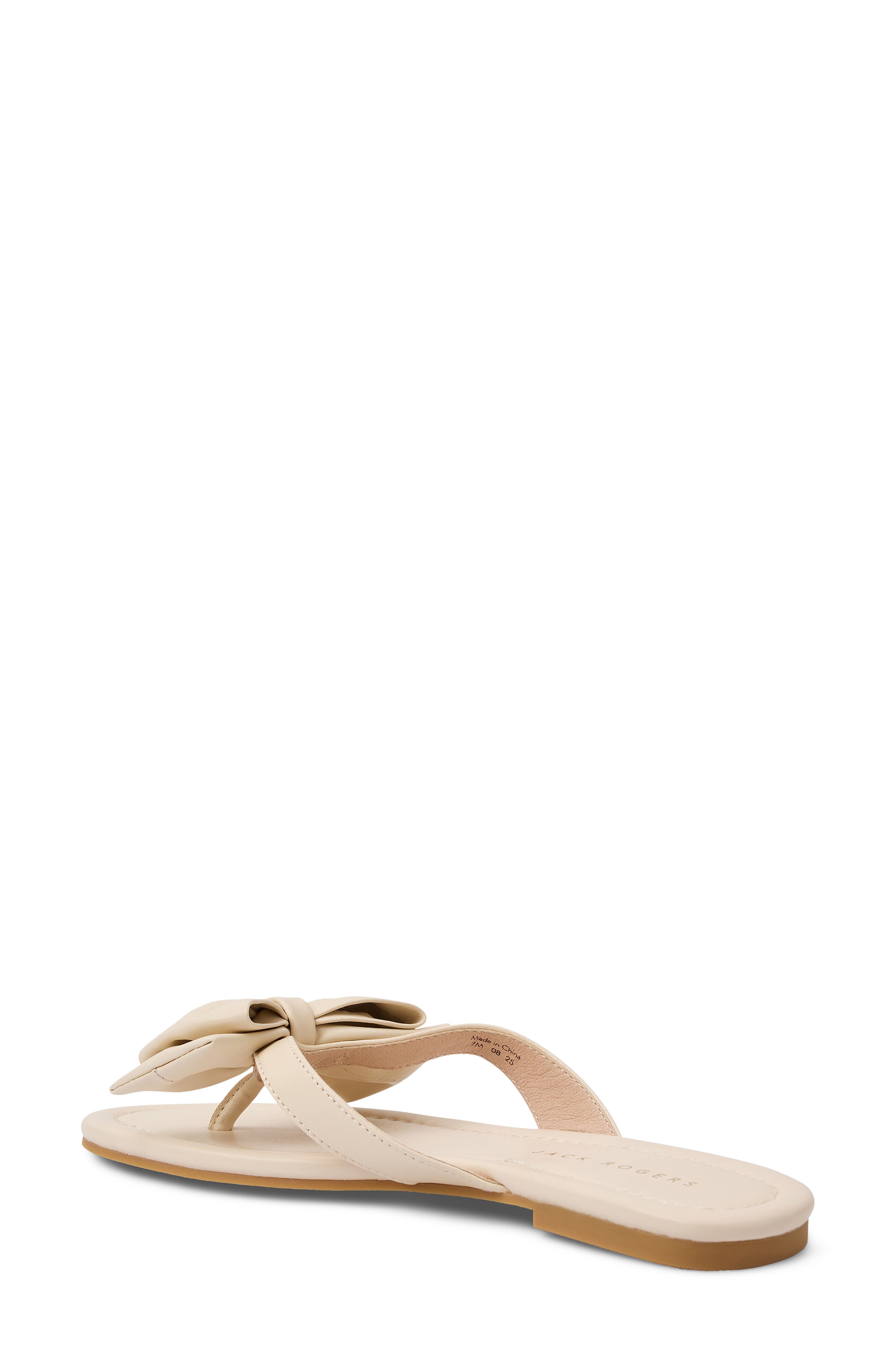 Vannah Flip Flop, Alternate, color, IVORY