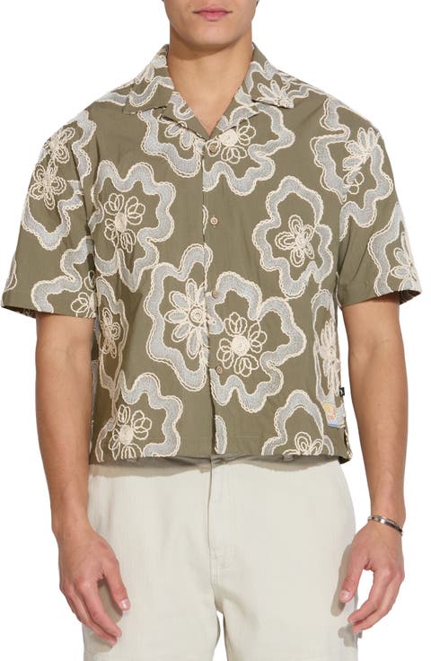 Yarn Embroidered Resort Shirt