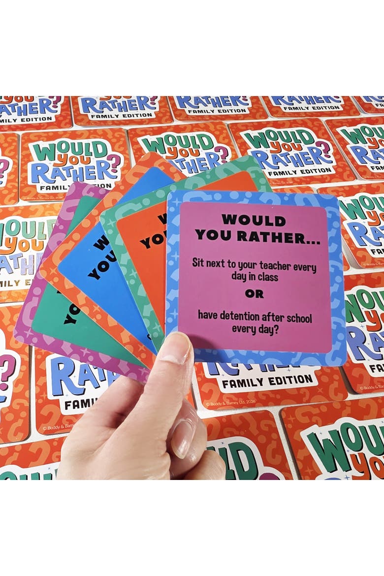 Would You Rather Card Game, Alternate, color, Multicolored