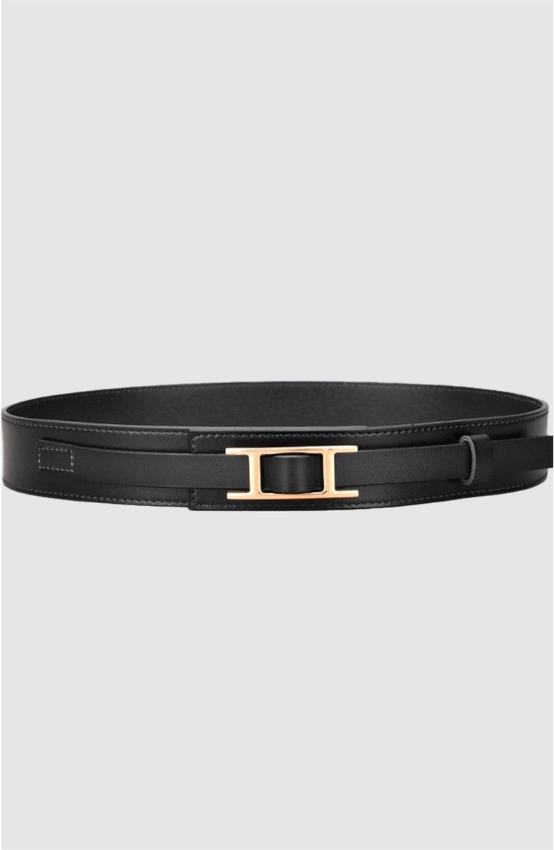 Belle & Bloom Just A Crush Belt, Main, color, Black