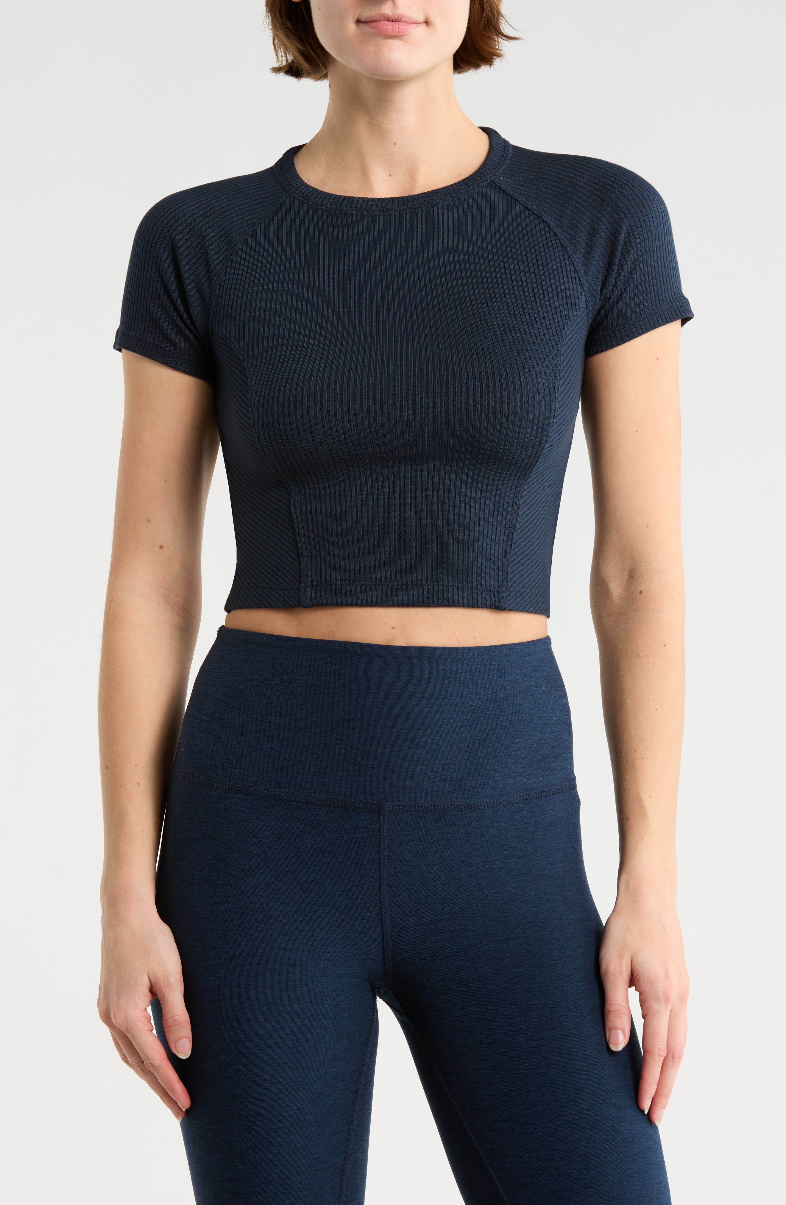 Beyond Yoga Silhouette Cropped Tee