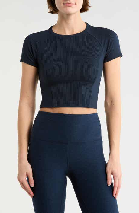 Beyond Yoga Silhouette Cropped Tee