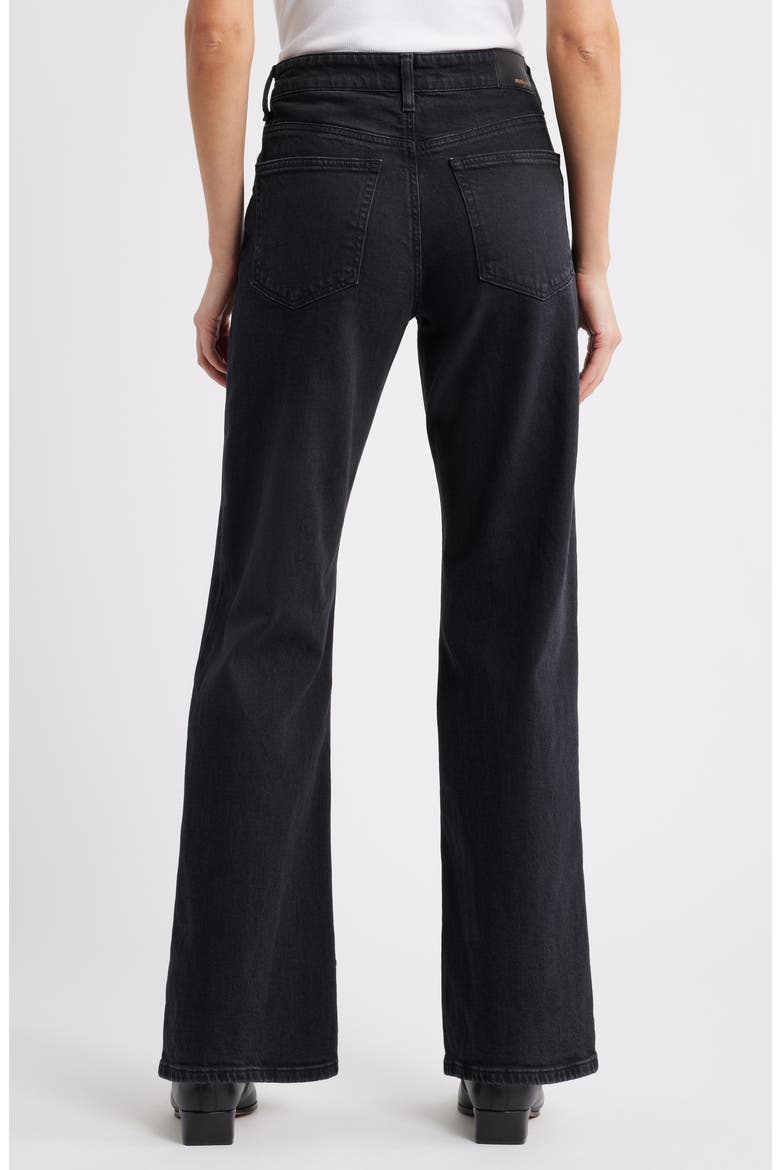 Taylor High Waist Wide Leg Jeans, Alternate, color, DARK SMOKE GOLD PREM