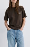 MANGO Embroidered Cotton T-Shirt