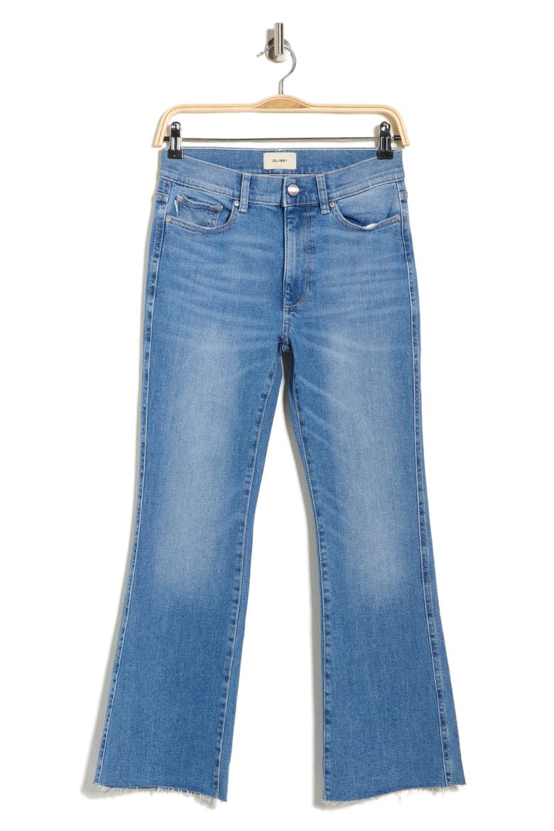Bridget Crop Straight Leg Jeans, Alternate, color, MANSFIELD