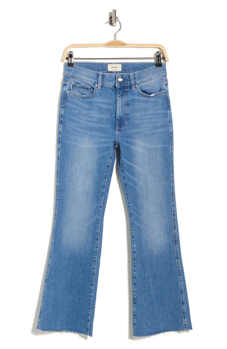 DL1961 Bridget Crop Straight Leg Jeans, Alternate, color, Mansfield