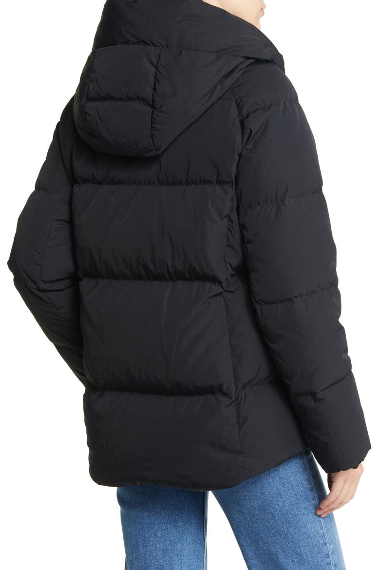 Marlow Water Repellent 750 Fill Power Down Jacket, Alternate, color, BLACK