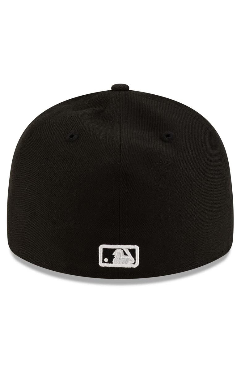 New Era Men's New Era Black Seattle Mariners Authentic Collection Low Profile 59FIFTY Fitted Hat, Alternate, color, Black