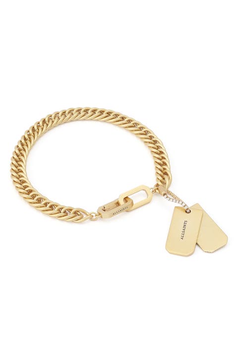 Dog Tag Chain Bracelet